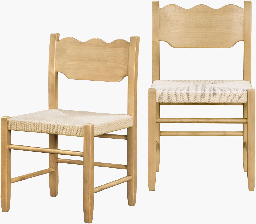 Arista Dining Chair, by Surya, 20" width x 35" height