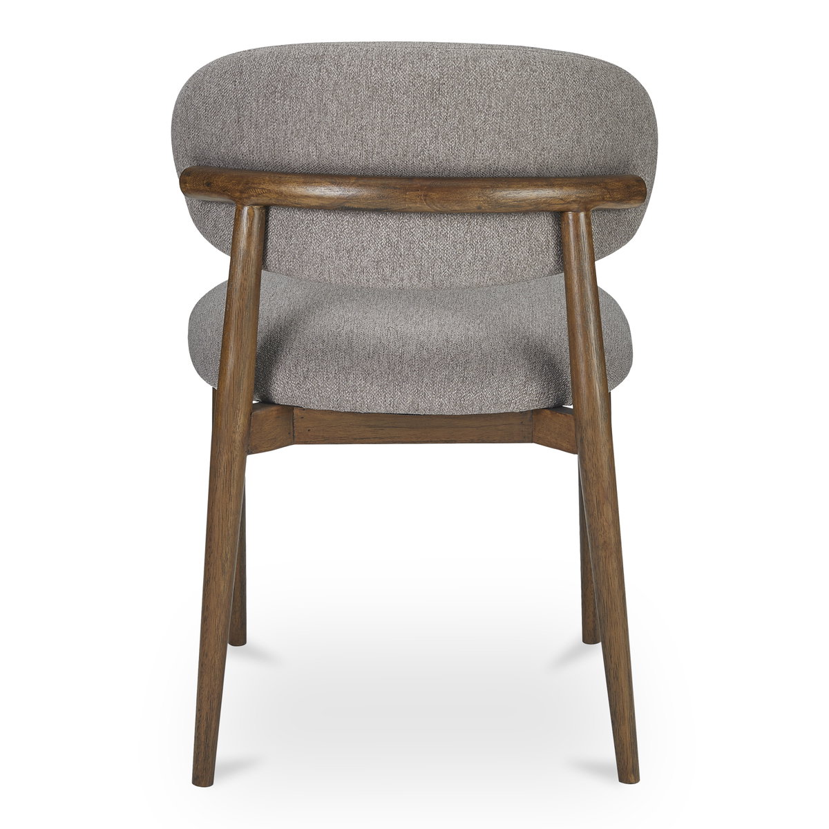 Ellie Dining Chair Light Brown, by Moe's Home, 19.5" width x 32" height x 20.5" depth View 4