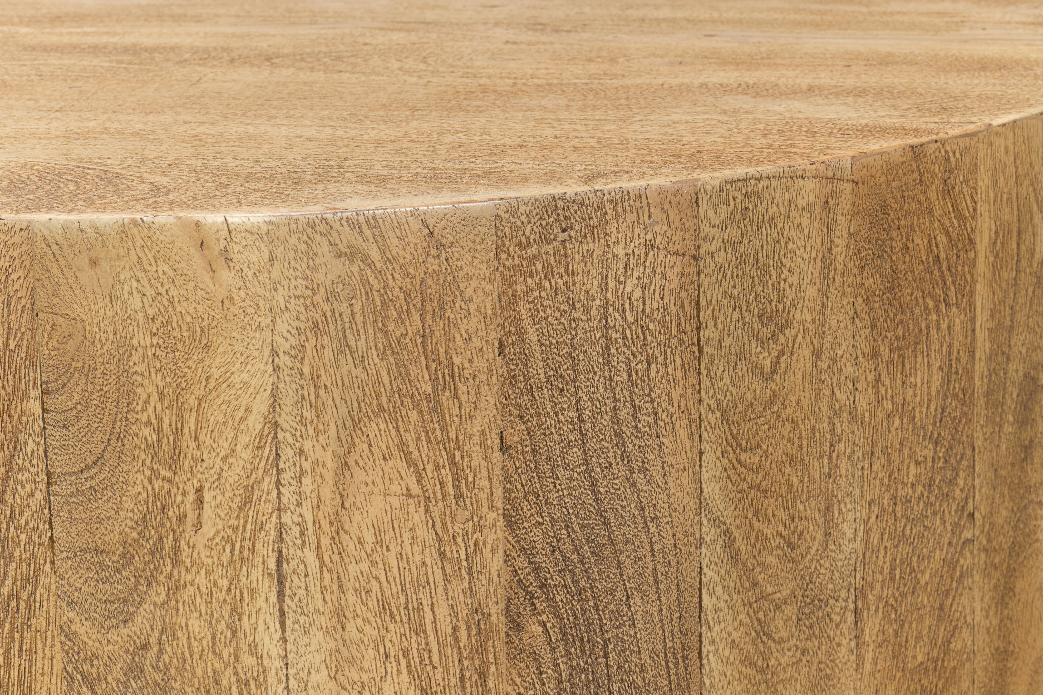 Brutus Barnwood Table, Coffee Table by Sarreid, 36" length x 36" width x 18" height View 5