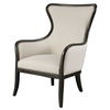 Sandy Wing Back Armchair, Furniture by Uttermost, 29" width x 41" height x 30" depth thumbnail 5