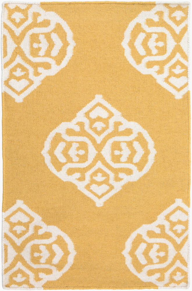 Frontier Handmade Rug, by Surya, 1'6" length x 1'6" width