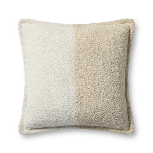 Brigette Romanek x Loloi Ivory Pillow
