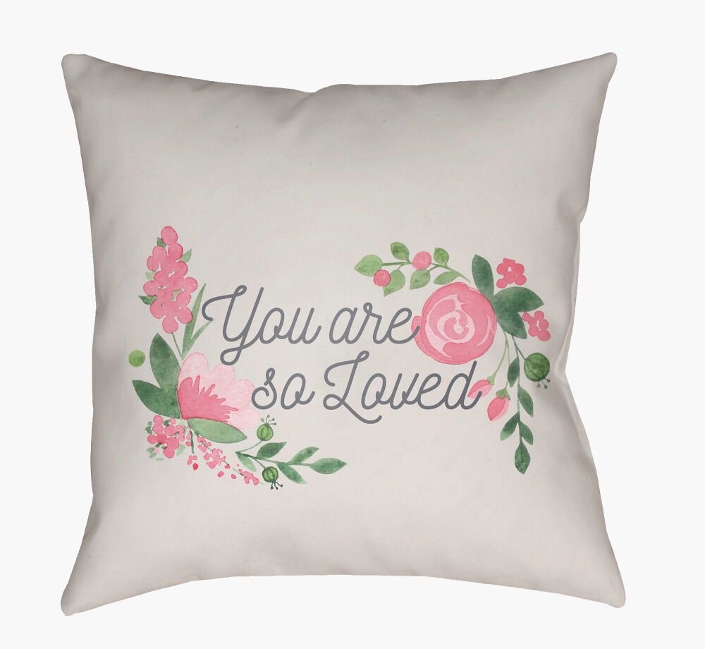 You Are Loved Accent Pillow large image 