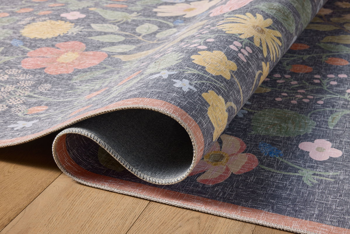 Rifle Paper Co. x Loloi Cotswolds Rug, 2' length x 5' width View 3