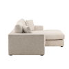 Darina Chaise Sectional Cream 2 Darina Chaise Sectional Cream thumbnail 2