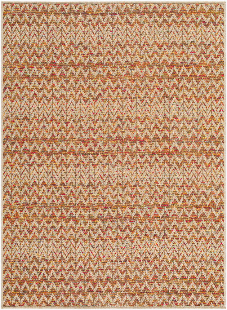 Crete Machine Woven Rug, by Surya, 1'3.75" length x 1'3.75" width