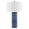 Montauk Striped Table Lamp, by Uttermost, 16" width x 28.5" height x 16" depth thumbnail 6