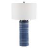 Montauk Striped Table Lamp, by Uttermost, 16" width x 28.5" height x 16" depth thumbnail 6