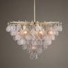 Goccia 8 Light Tear Drop Glass Pendant, by Uttermost, 38" width x 27.25" height x 38" diameter x 38" depth thumbnail 2