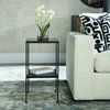 Sherwood Square Marble Accent Table, Side & End Table by Uttermost, 13" width x 25" height x 13" depth thumbnail 2
