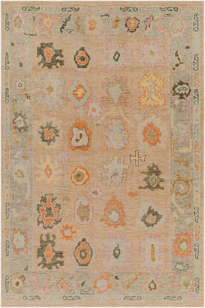 Kars Handmade Rug, by Surya, 9' length x 6' width