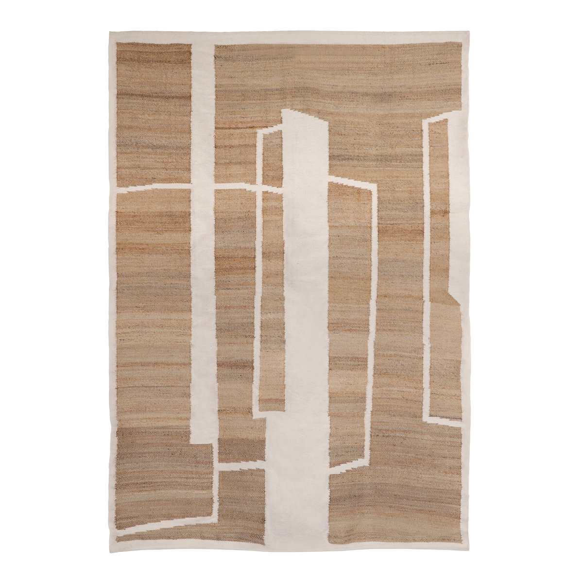 Lark Rug Natural 6x9, by Dovetail, 6'3" width x 0.25" height x 8'10" depth View 1