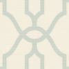 Woven Trellis Eggshell Wallpaper, by York Wall, 33' length x 1'8.5" width x 0.02" depth thumbnail
