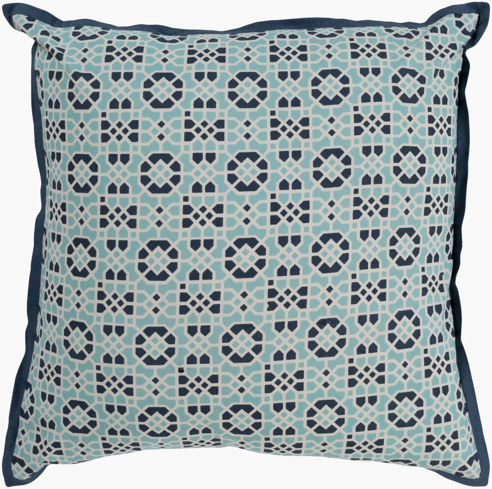 Francesco Accent Pillow Down, Decorative Pillow by Surya, 20" length x 20" width