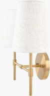 The JoeJoe Wall Sconce, by Surya, 7" length x 15" width x 14" height thumbnail