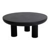 Rocca Coffee Table Black, by Moe's Home, 35.5" width x 15" height x 35.5" depth thumbnail 3