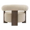 Lennox Shearling Accent Chair, by Uttermost, 38" width x 27" height x 31.5" depth thumbnail 7