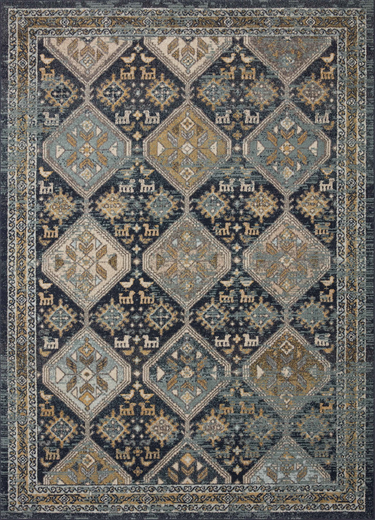 Loloi Jocelyn Rug, 5'5" length x 7'6" width View 1