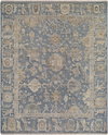 Sinclair Handmade Rug, by Surya, 1'6" length x 1'6" width thumbnail