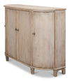 Brooks Demilune, Stone Grey, Cabinets & Sideboard by Sarreid, 63" length x 20" width x 45" height thumbnail 5