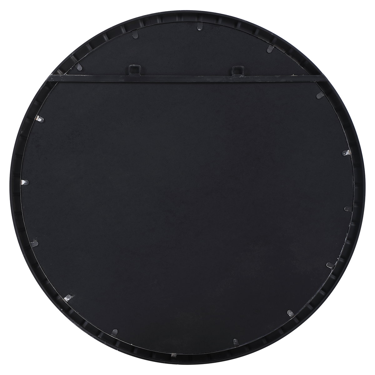 Dandridge Round Industrial Mirror, by Uttermost, 34" width x 34" height x 1" depth View 8