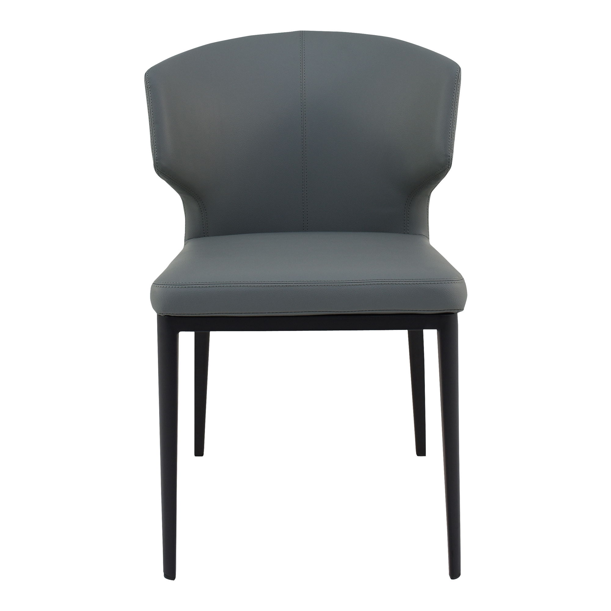 Delaney Dining Chair Grey - Set Of Two large image 