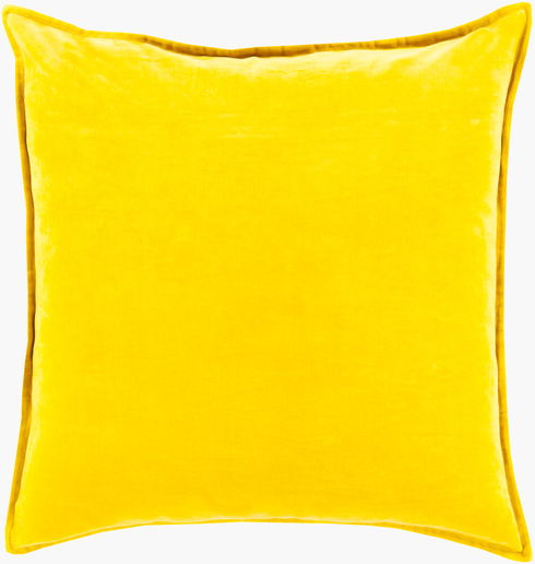 Cotton Velvet Accent Pillow