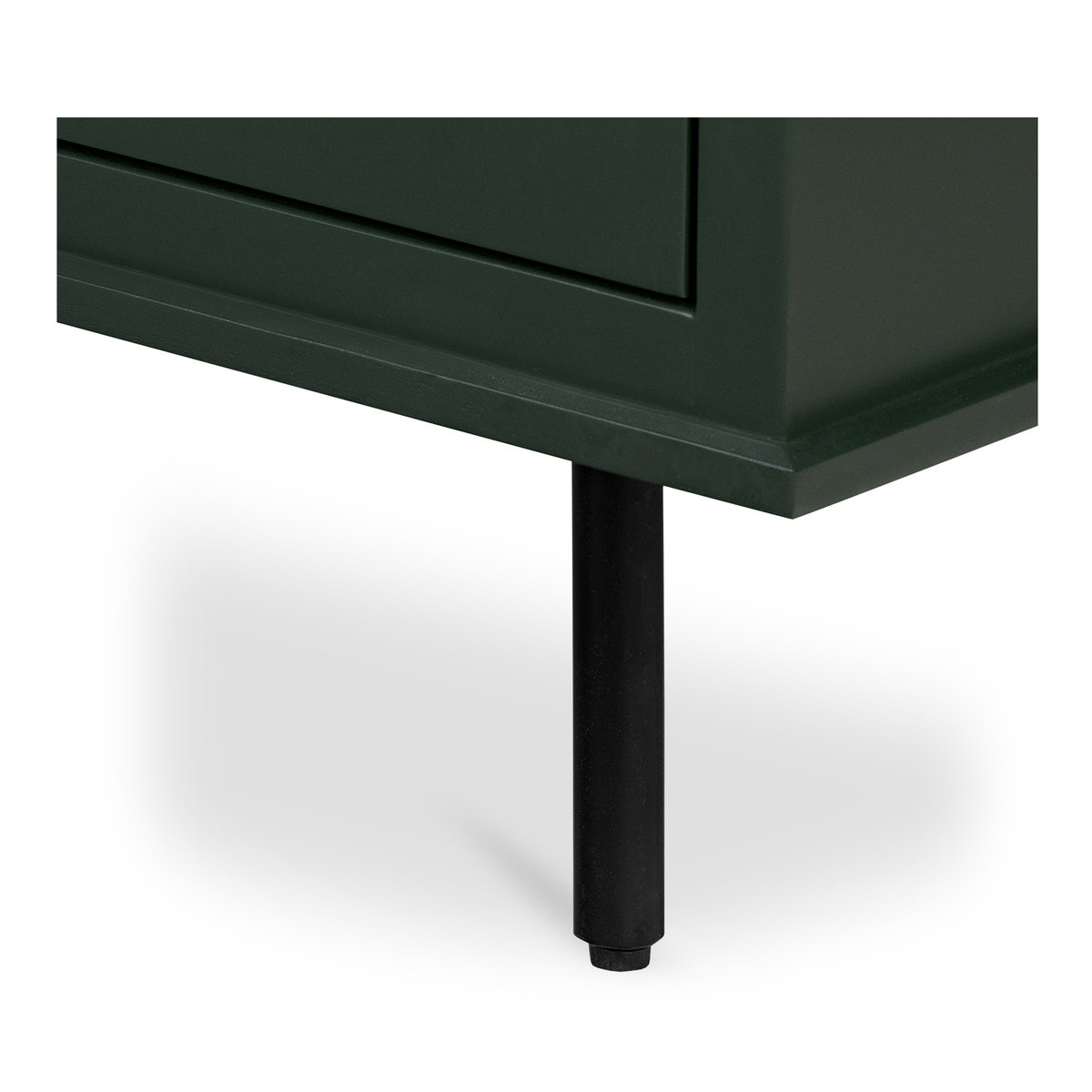 Reagan 6 Drawer Dresser Deep Green, by Moe's Home, 63" width x 30.25" height x 18.5" depth View 8