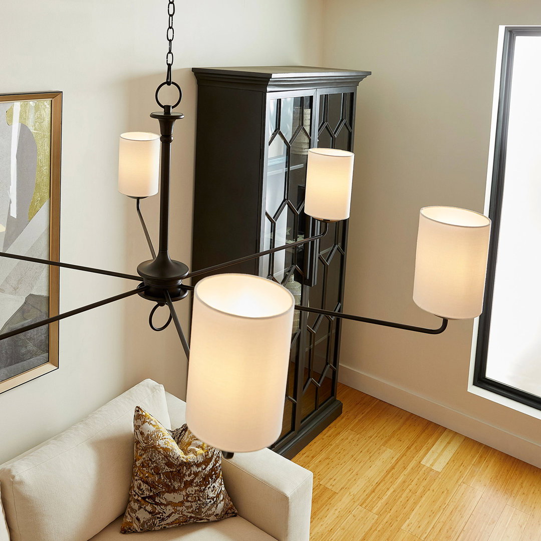 Ginevra 6 - Light Chandelier, by Cyan Design, 62" width x 16" height x 62" depth View 6