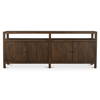 Windsor Sideboard Dark Brown, Cabinets & Sideboard by Moe's Home, 84" width x 33" height x 20" depth thumbnail 1