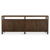 Windsor Sideboard Dark Brown, Cabinets & Sideboard by Moe's Home, 84" width x 33" height x 20" depth thumbnail 1