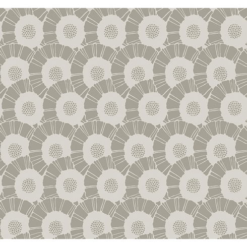 Coco Bloom White Wallpaper