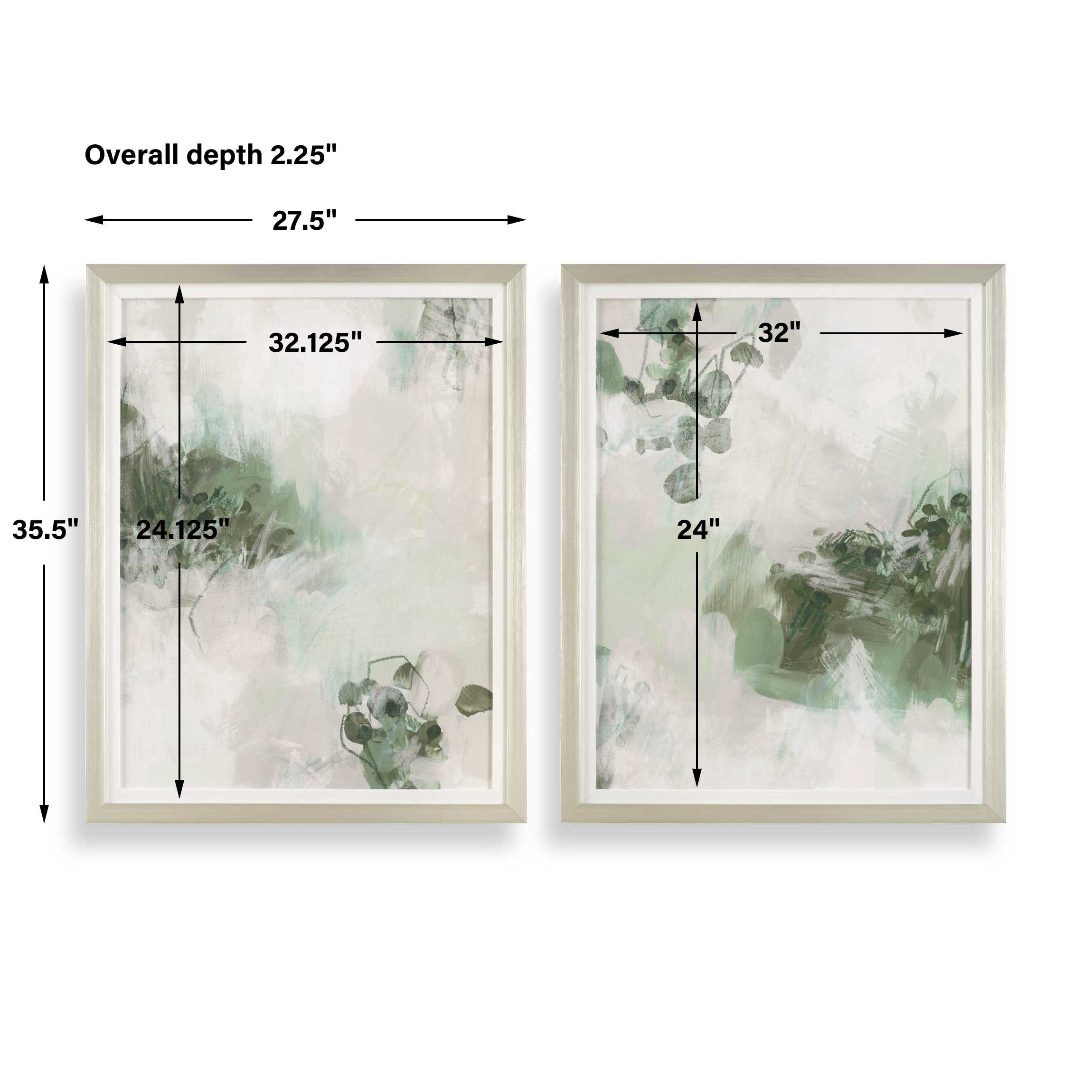 Heat Of The Moment Hand Painted Canvas, Painting by Uttermost, 27.5" width x 35.5" height x 2.25" depth View 3