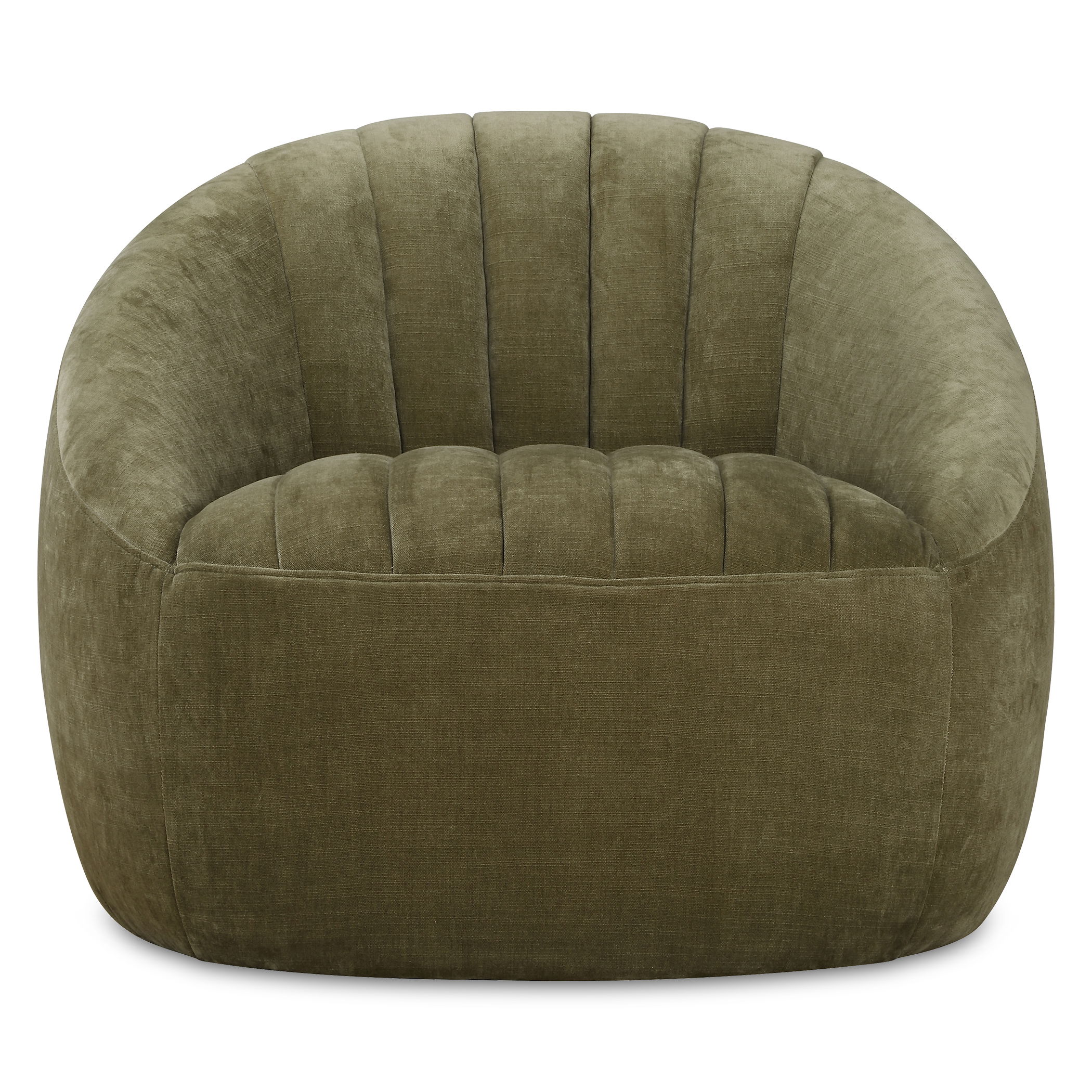 Narrows Moss Green Swivel Chair large image 