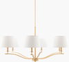 Cefalino Chandelier, by Surya, 44" length x 44" width x 26" height thumbnail