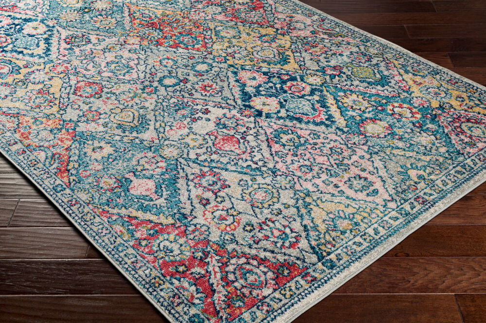 Harput Machine Woven Rug, by Surya, 9'0.27" length x 6'6.74" width