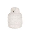 Irina Small White Marble Door Stopper, Decorative Object by Mercana, 6" length x 6" width x 8" height thumbnail 1