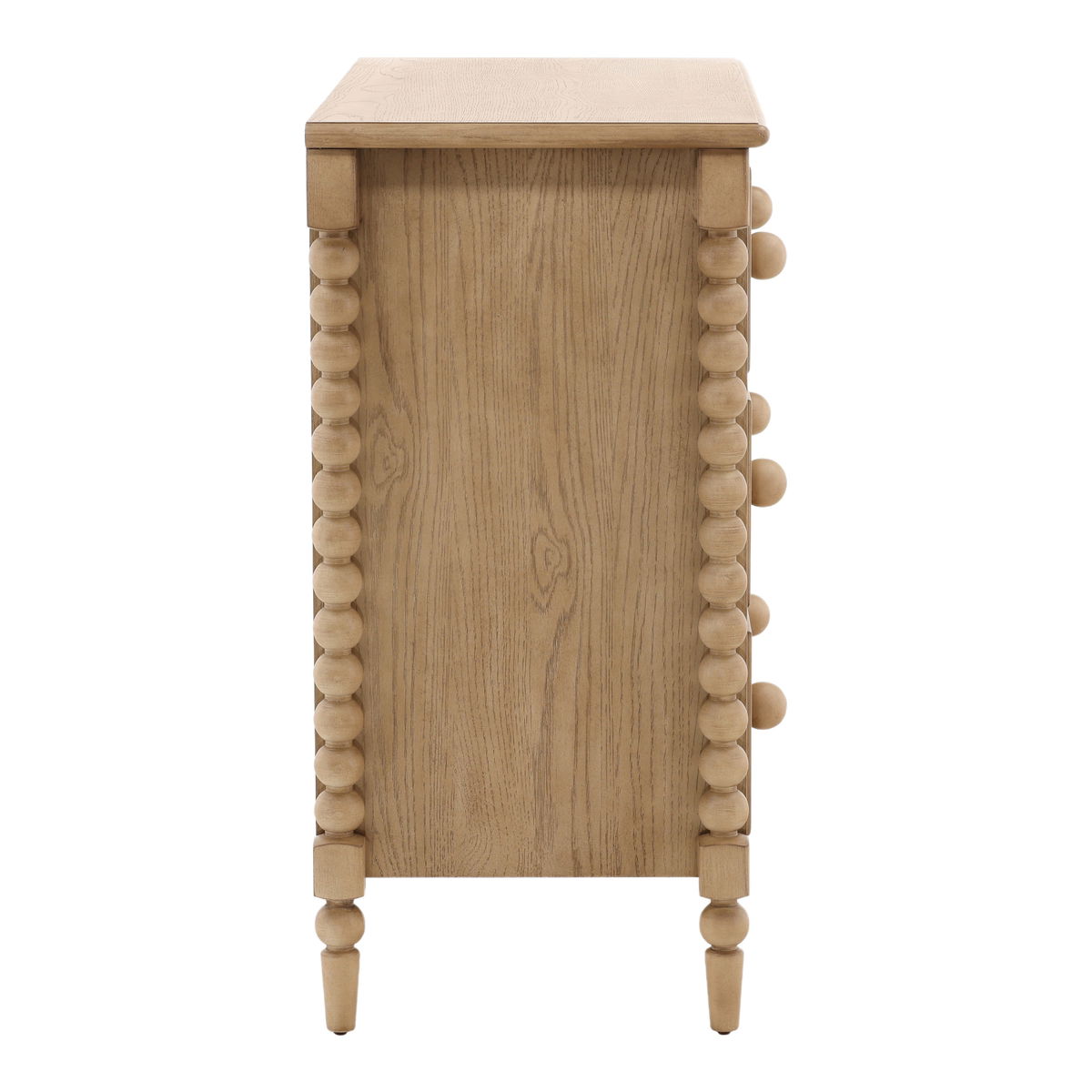 Marcellina Dresser Natural, by Dovetail, 40" width x 36" height x 17.75" depth View 3