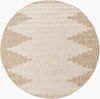 Eagean Machine Woven Rug, by Surya, 6'6.74" length x 6'6.74" width thumbnail