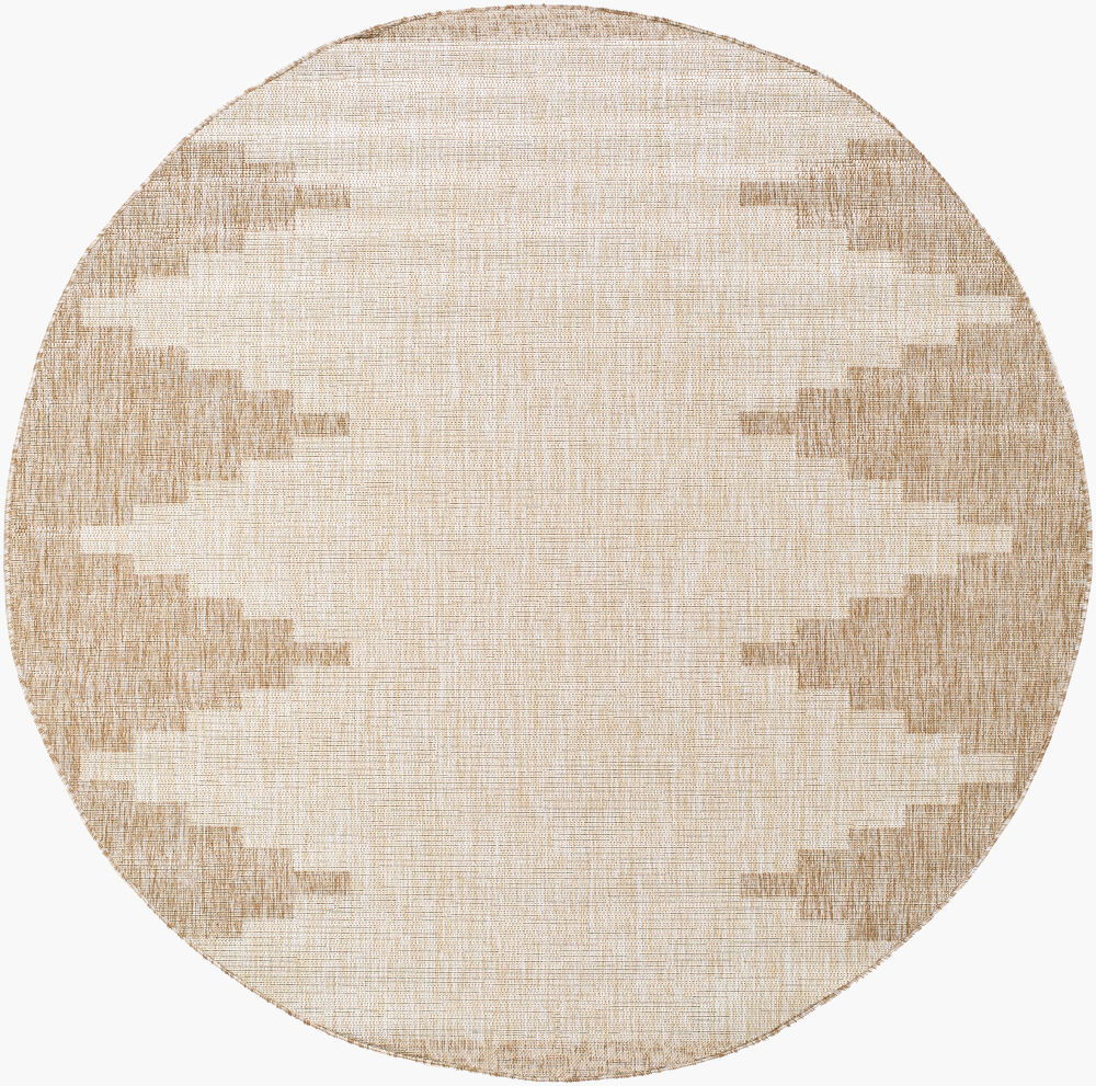 Eagean Machine Woven Rug, by Surya, 6'6.74" length x 6'6.74" width