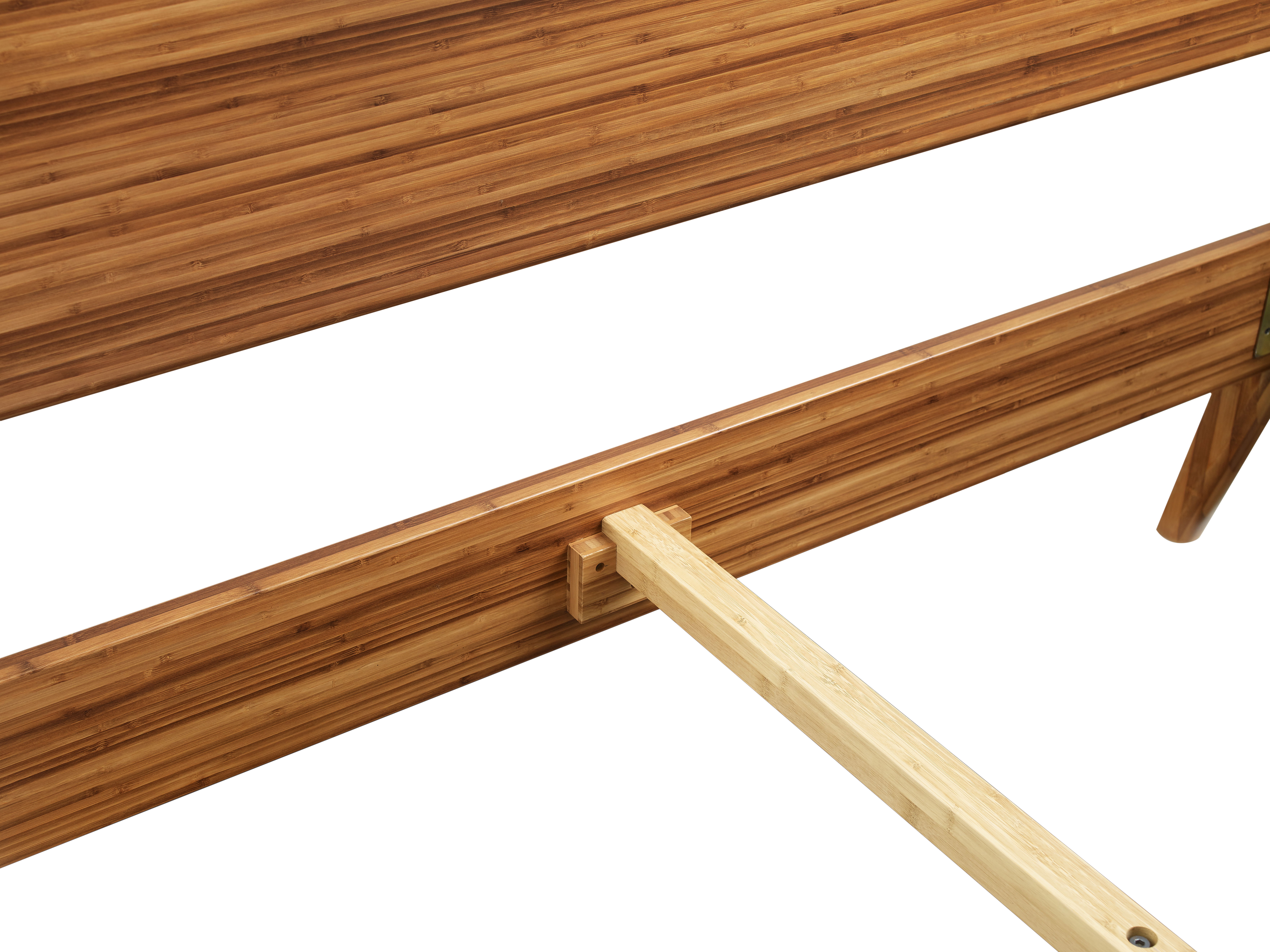 Ventura Queen Platform Bed, Amber, by Greenington, 87.25" length x 63.5" width x 39.5" height View 4