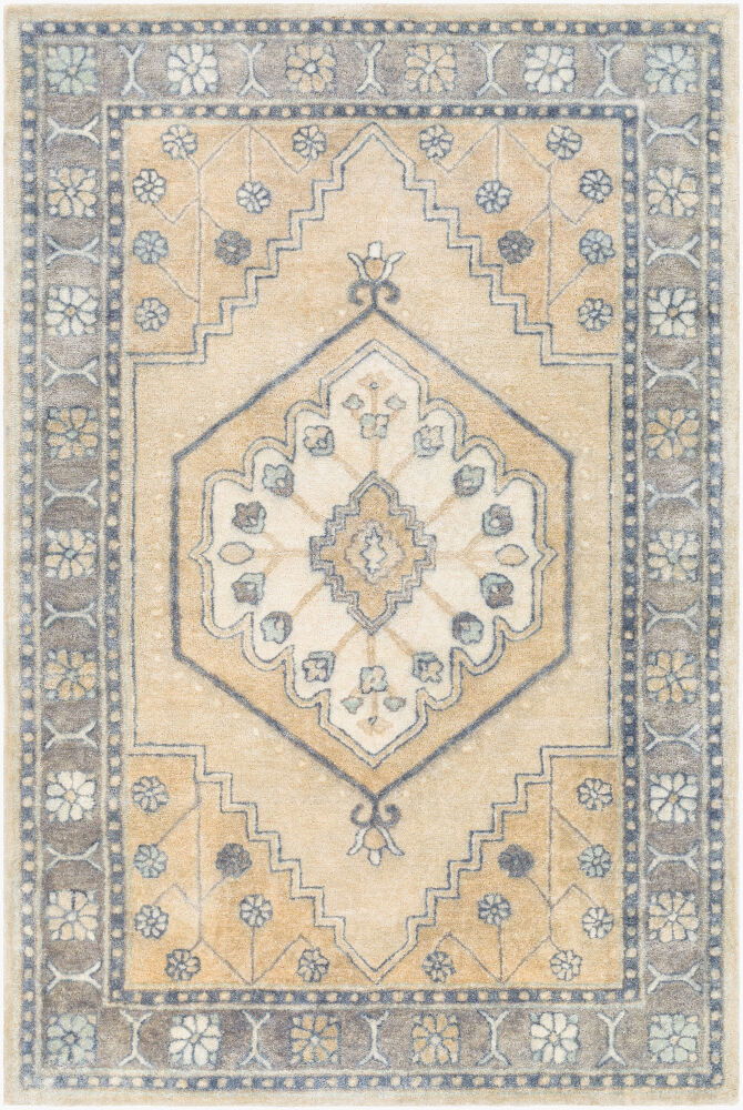 Malatya Handmade Rug, by Surya, 1'6" length x 1'6" width