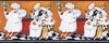 Chef's a Cookin Orange & Black Border thumbnail 0