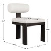Bolster Back White Outdoor Dining Chair, Outdoor Chair by Uttermost, 1'8" width x 2'7.3" height x 2'4" depth thumbnail 3