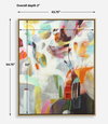 Renewal Framed Abstract Art, by Uttermost, 43.75" width x 54.75" height x 2" depth thumbnail 3