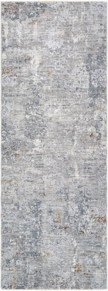 Dresden Machine Woven Rug, by Surya, 7'2.61" length x 2'7.5" width