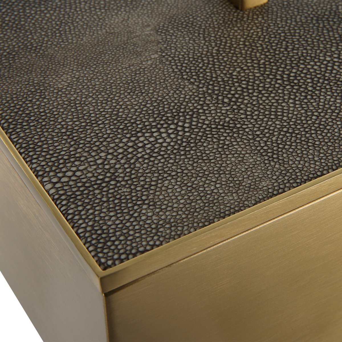 Wessex Gray Box, Boxe by Uttermost, 14" width x 4.75" height x 7" depth View 10