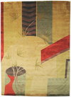 Mugal Handmade Rug, by Surya, 11' length x 8' width thumbnail