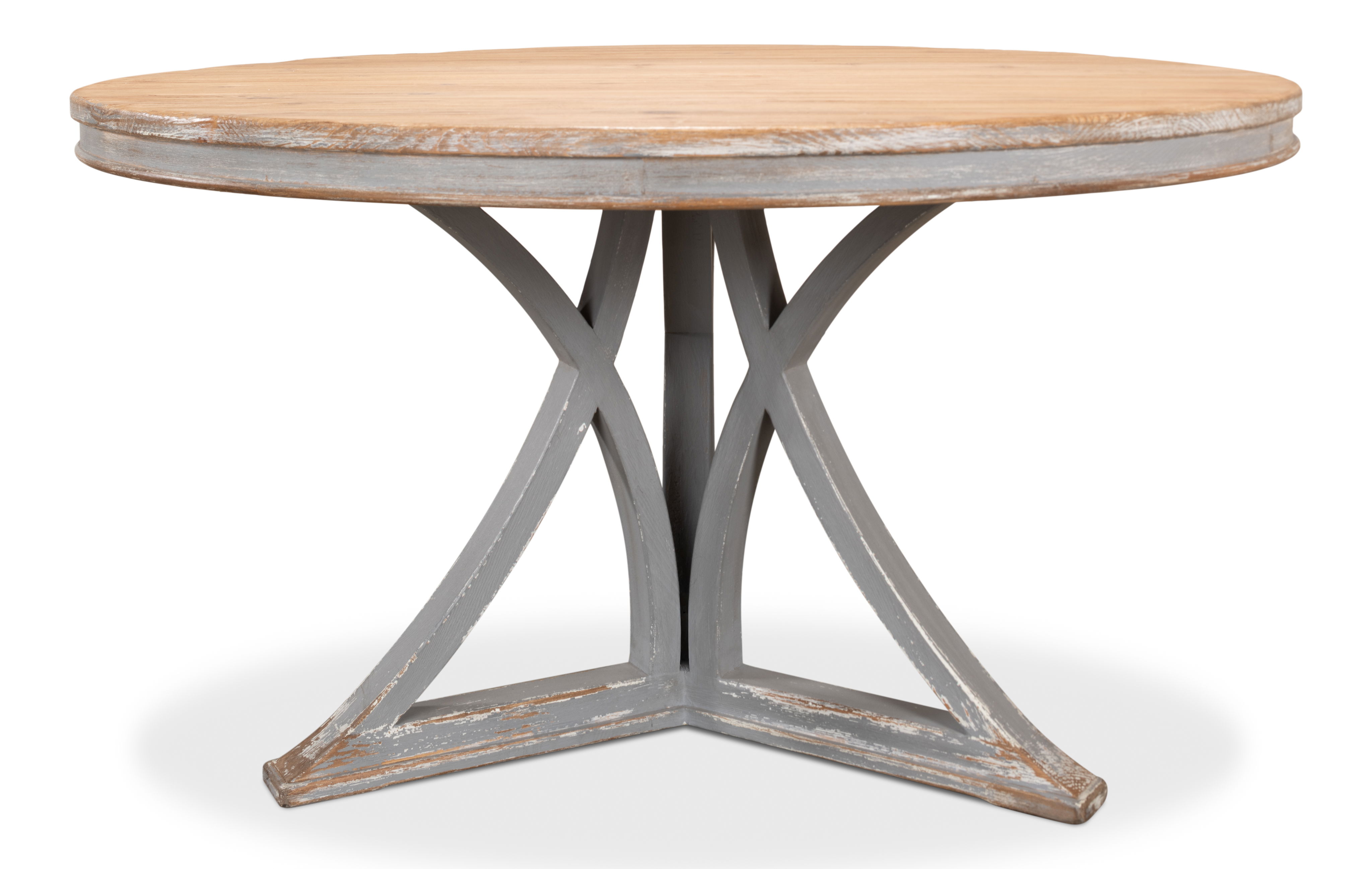 Flying Buttress Dining Table, Grey large image 