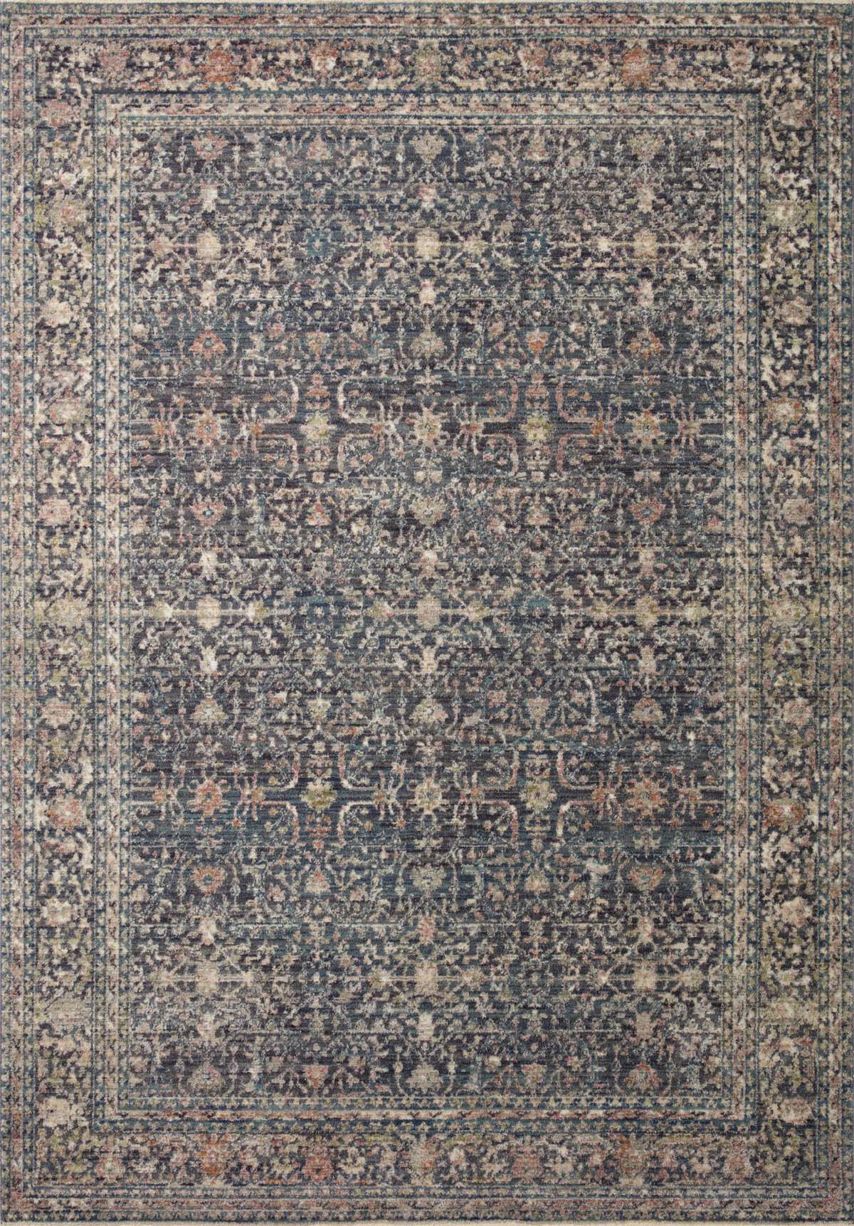 Jean Stoffer x Loloi Bradbury Rug, 1'6" length x 1'6" width View 1
